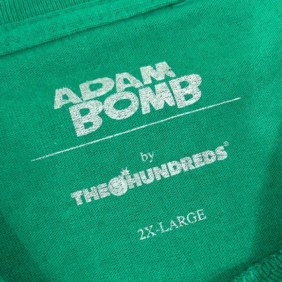 NWOT The Hundreds Adam Bomb Men’s Forest Green T-Shirt - Picture 6 of 6